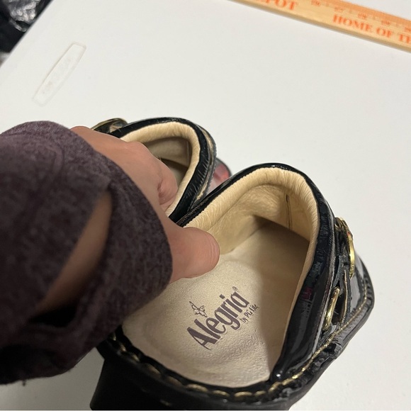 Alegria Seville Pink Mural Clogs Slip On Shoes 37 US 6.5 - 7 - Picture 4 of 9